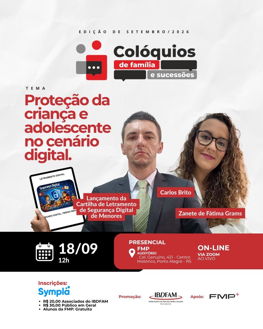 Colóquio de Família e Sucessões – Edição de Setembro/2026